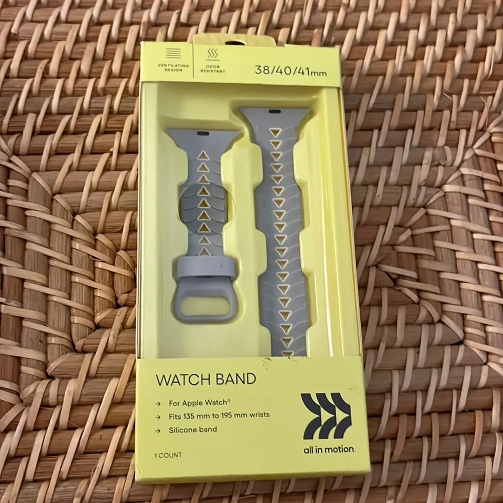 New-Imperfect Box All In Motion Silicone Watch Band for Apple Watch 38/40/41 mm